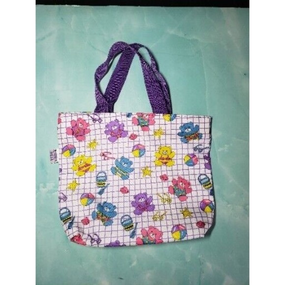 ITSA SMASH by ROSECRAFT Bear Tote Bag Beach Vintage 12x9 - Picture 1 of 7